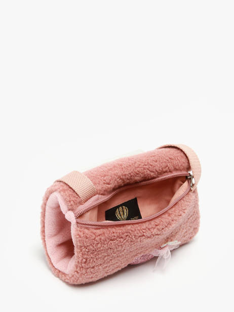 Kids Cross Body Tas Prinses Le voyage en panier Roze kids AHP301 ander zicht 2